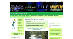 Desktop Screenshot of kannelmaenvoimistelijat.fi